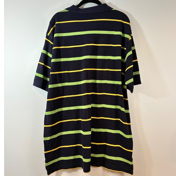 Jos. A. Bank Striped‎ Polo Shirt Traveler's Collection Short Sleeve Casual  XL - Picture 3 of 5